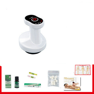 Color: White, Model: EU - Home physiotherapy electric scraping