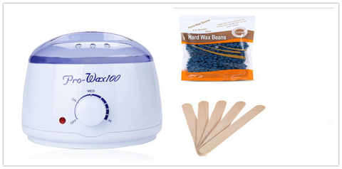Quantity: White set, Model: UK - Hair Removal Electric Wax Warmer Machine