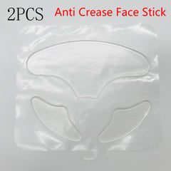 style: Face, quantity: 2pcs - Silica gel anti wrinkle pad, chest sticking, pulling and tightening chest skin to prevent chest wrinkles, wrinkles, wrinkles, chest and heart.